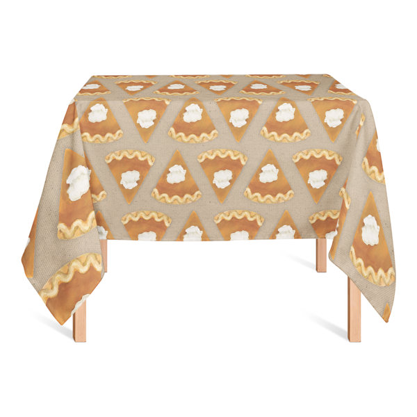 Red Barrel Studio® Square Thanksgiving Tablecloth Wayfair